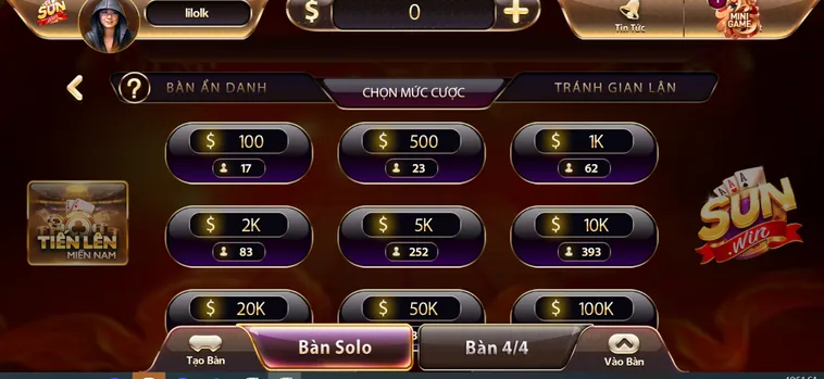 Cách Chơi Tiến Lên Miền Nam Nhà Cái SunWin Hiểu Quả Và Dễ Thắng Nhất